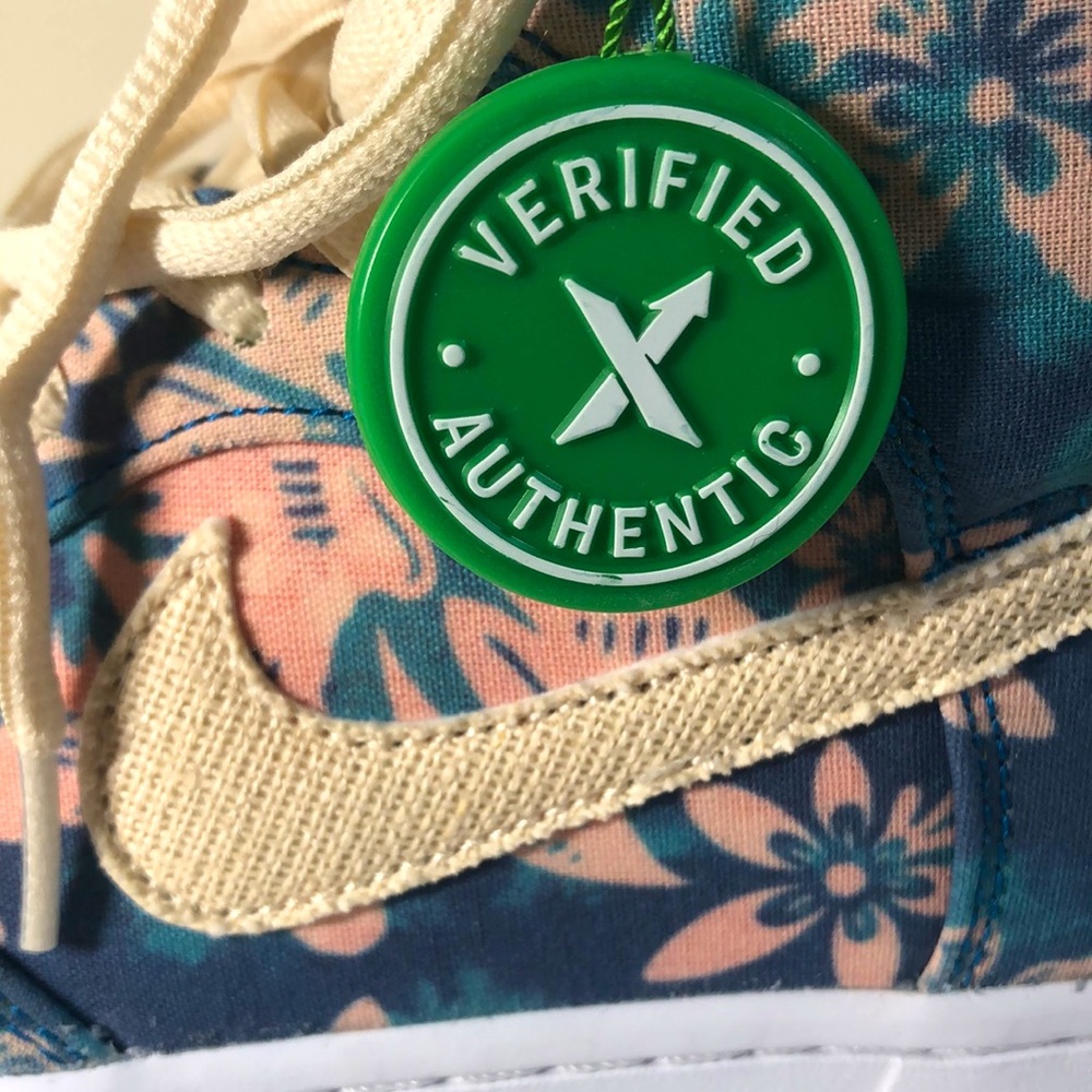 Nike Hi SB Dunk High Pro QS Aquamarine Hawaiian Cream Men’s Shoes Size 10.5 - Picture 12 of 16